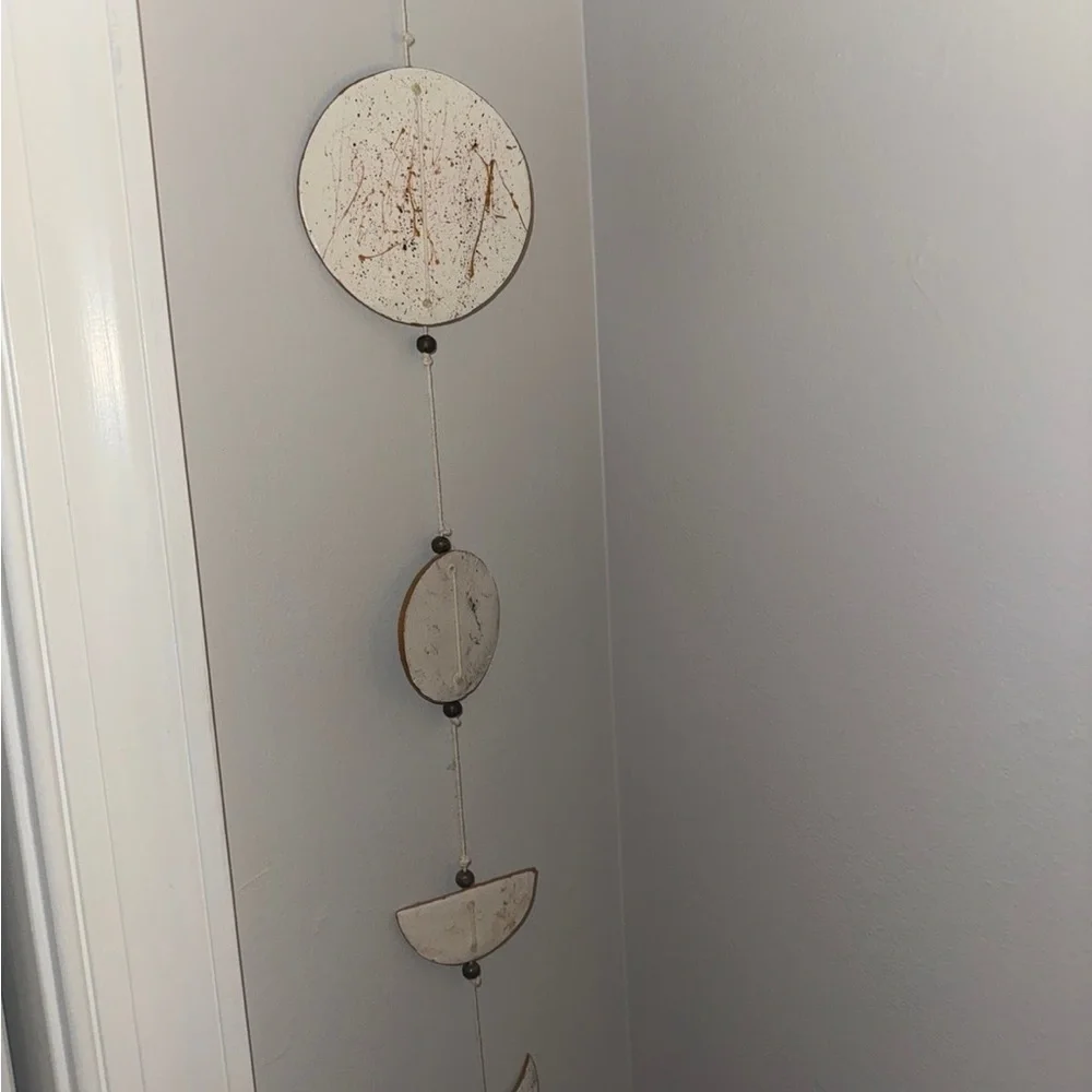 Moon Phase Garland Boho Wall Hanging